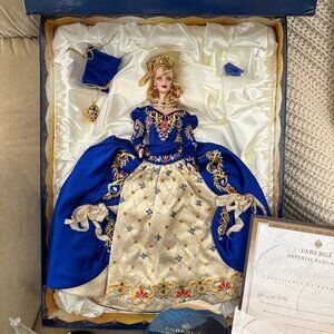 Imperial Elegance Doll - Blue and Gold